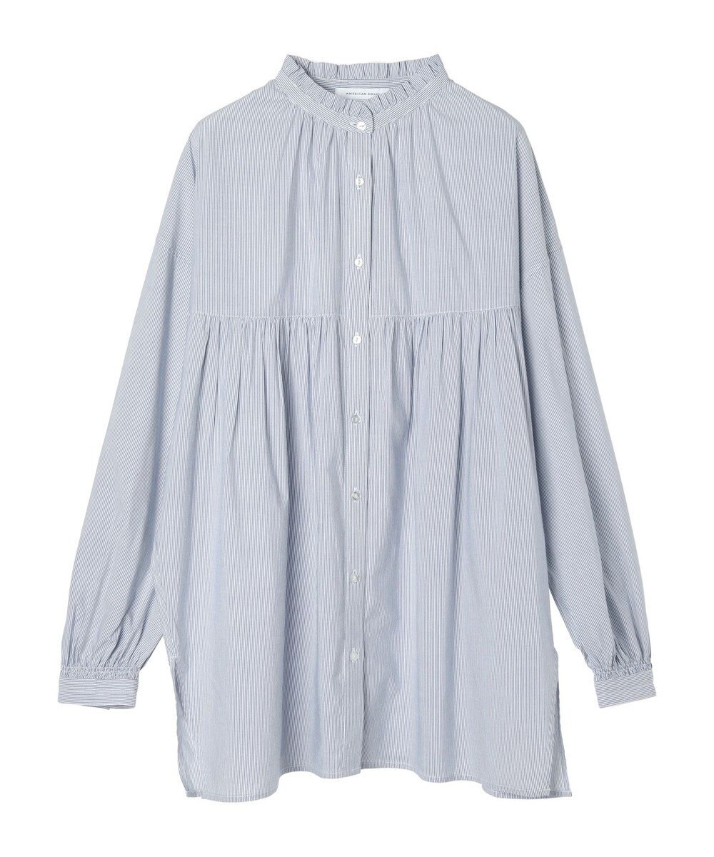 AMERICAN HOLIC サラックール／ＵＶカットフリルシャツチュニック 