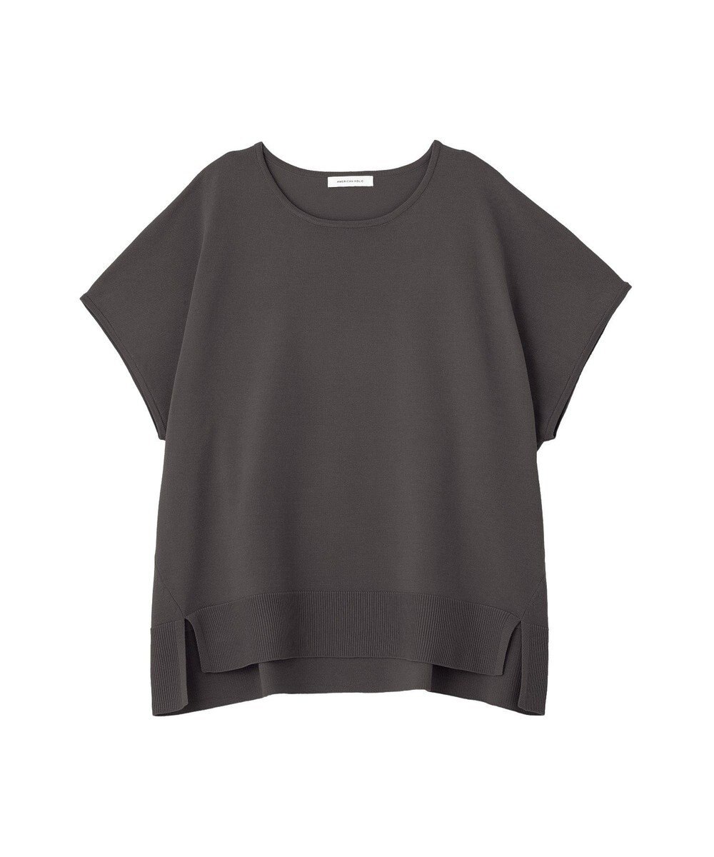 AMERICAN HOLIC ウォッシャブル デイリーニットプルオーバー 