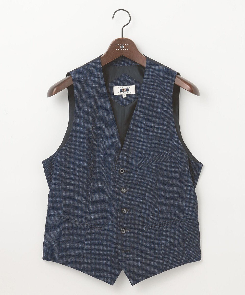 JOSEPH ABBOUD 【ストレッチ・洗える・軽量・防しわ・速乾・エコ撥水】ライトウェーブ ベスト 