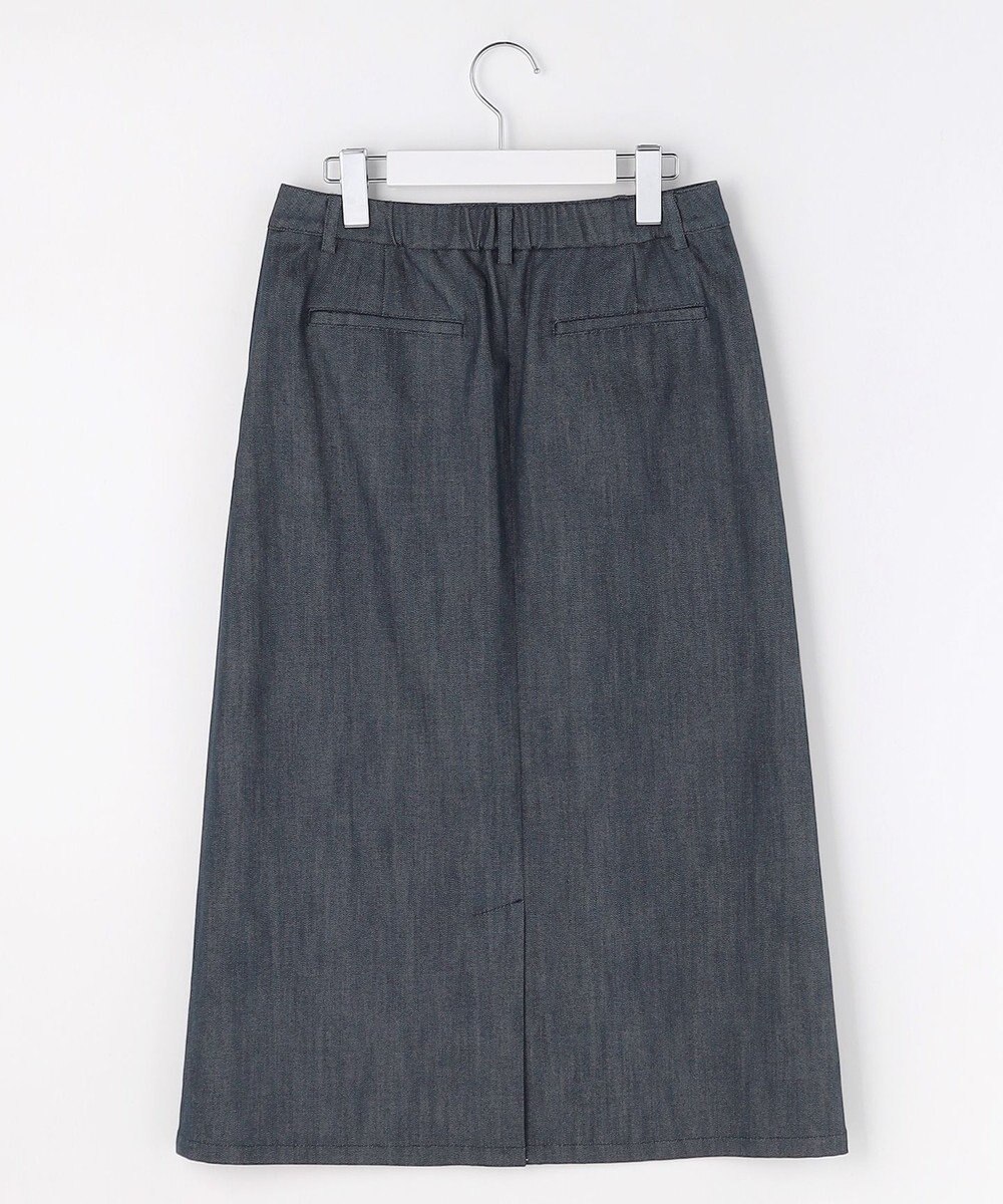 J.PRESS LADIES S 【WEB限定】セルロースシャンブレー ナロー スカート 