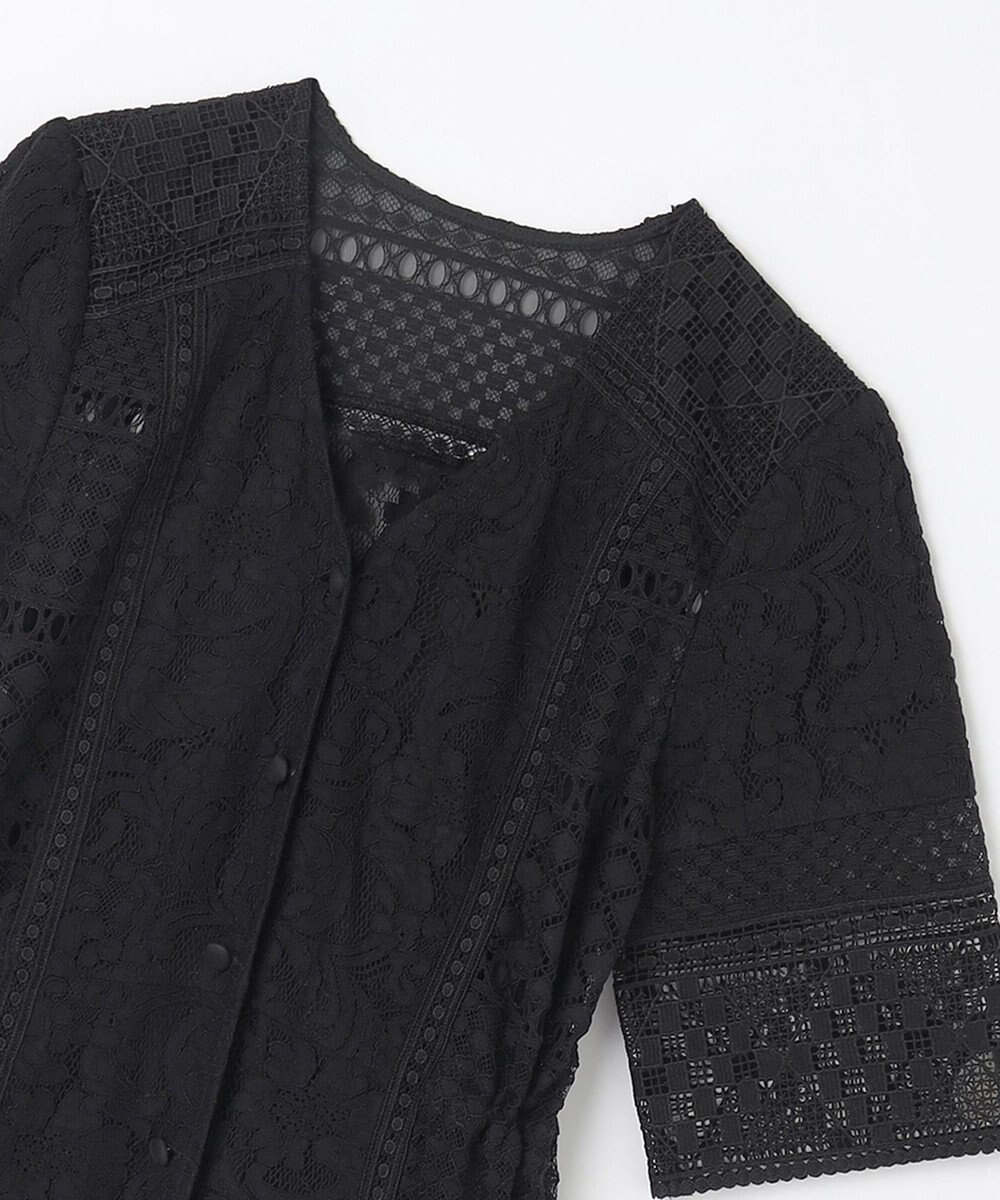 GRACE CONTINENTAL コンビレースVネックワンピース 