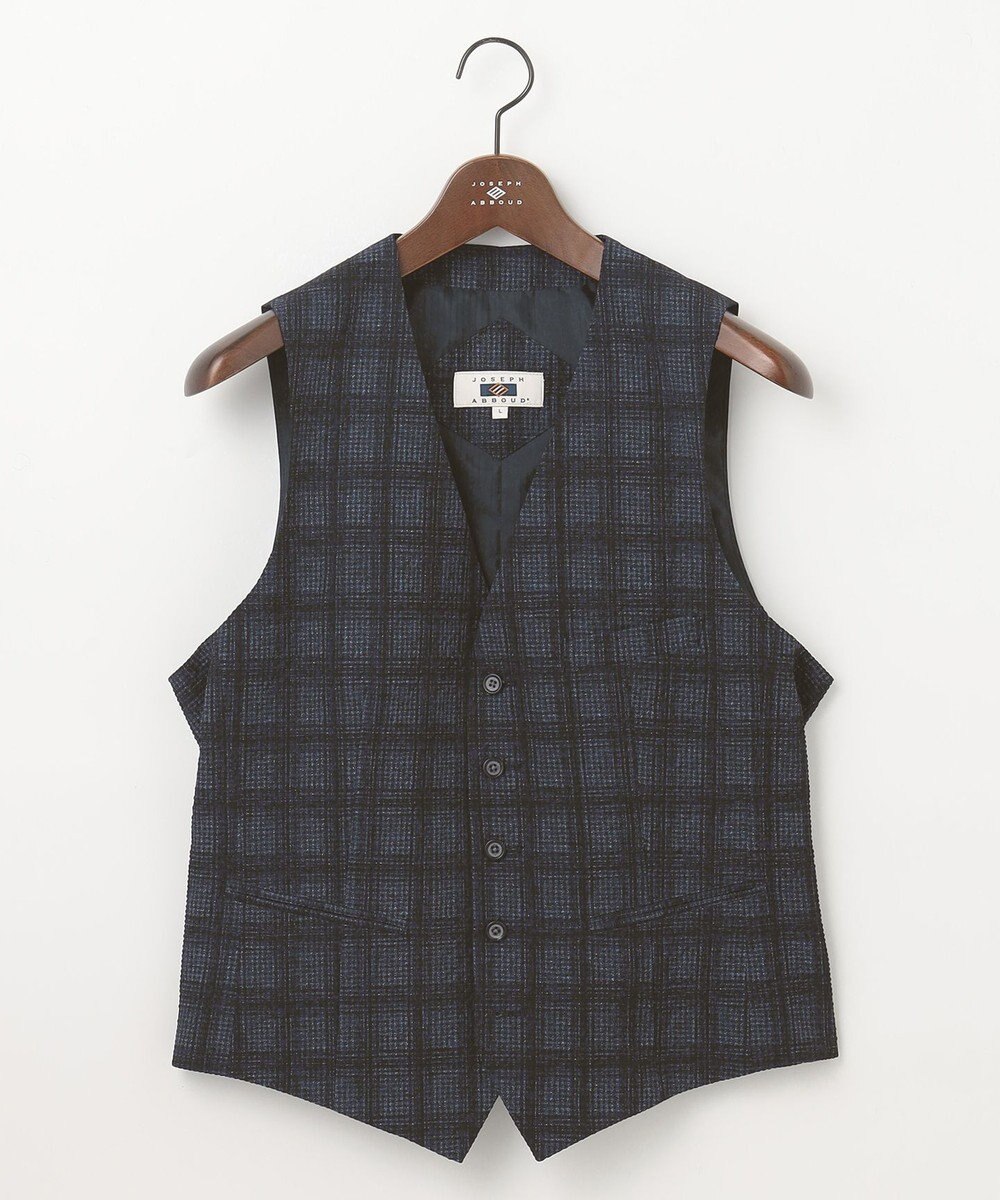 JOSEPH ABBOUD 【ストレッチ・洗える・軽量・防しわ・速乾・エコ撥水】ライトウェーブ ベスト 