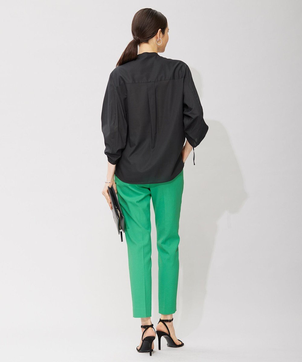 ICB 【洗える】キュームコアローン バンドカラーシャツ 