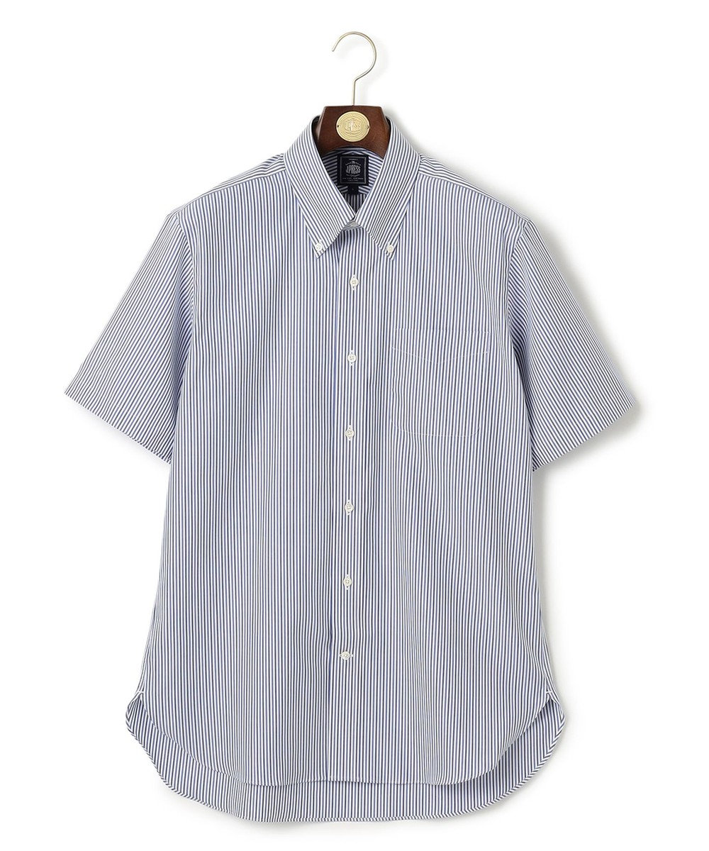J.PRESS MEN 【WEB・一部店舗限定】オルタネートストライプ 半袖シャツ/B.D 