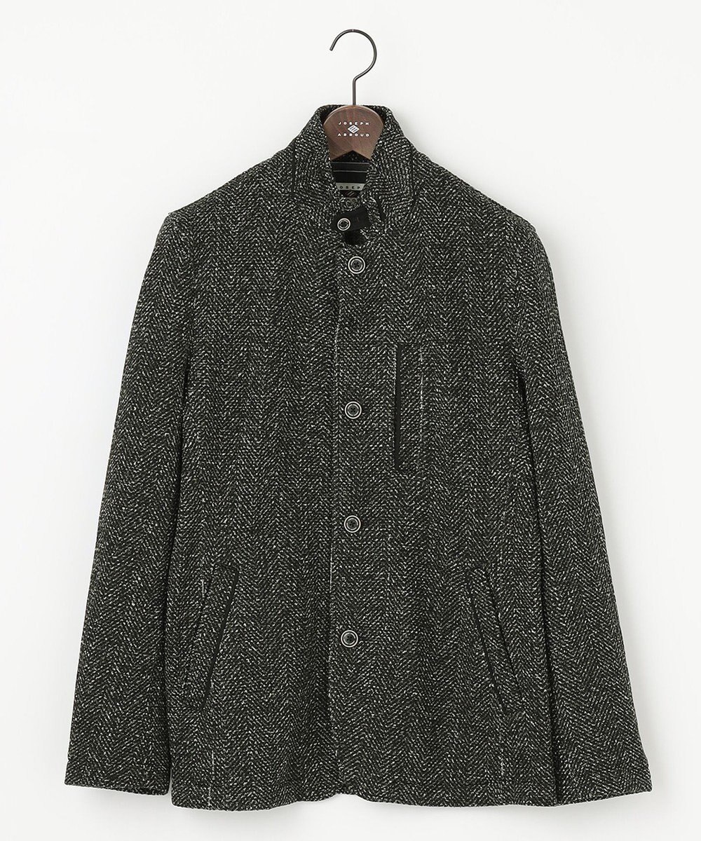 JOSEPH ABBOUD 【キングサイズ・洗える】ツィーディーフリース ブルゾン 