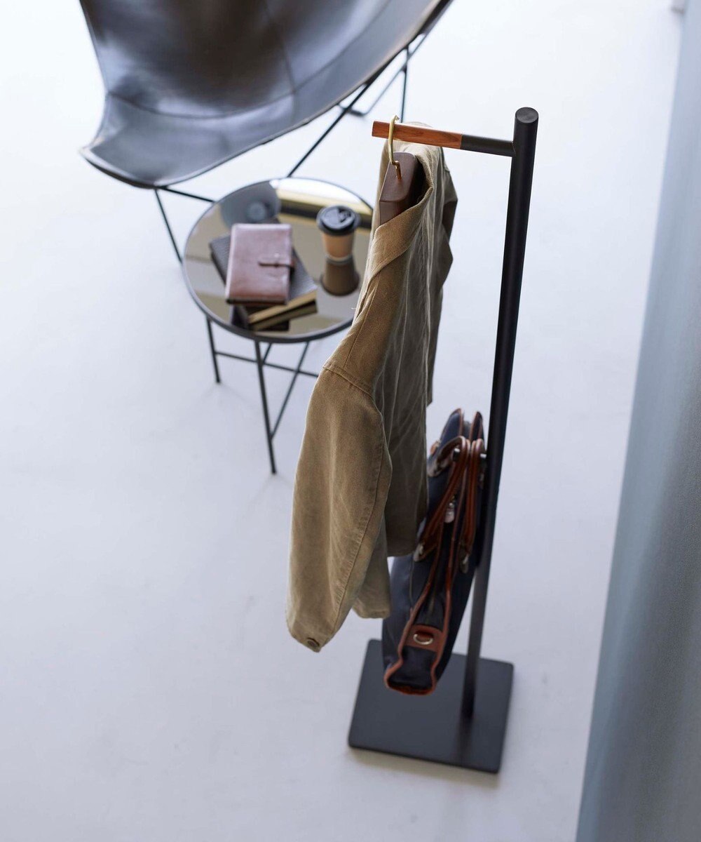 tower エントランスコートハンガー タワー ブラック 