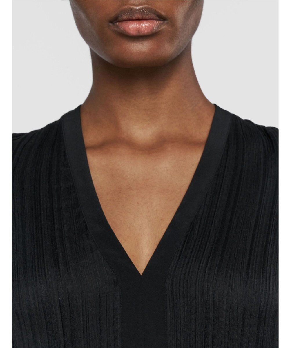 JOSEPH プリーツジャガード　ブラウス 