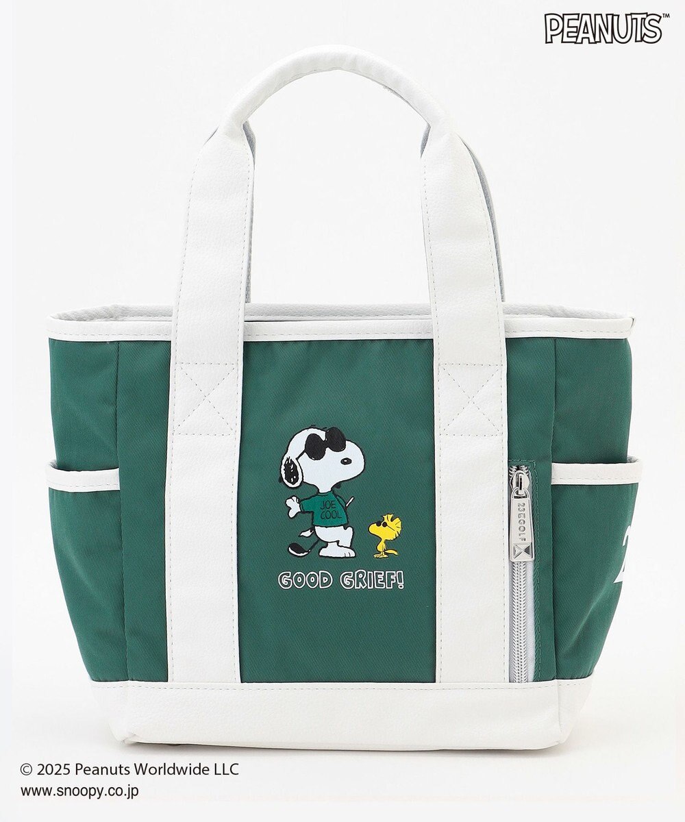 23区GOLF 【UNISEX】『PEANUTS』コラボ　保冷機能付きカートバッグ　JOE COOLのクールなイラスト 