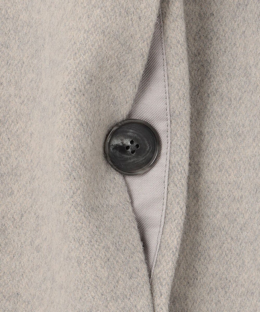 自由区 L シャルムビーバー ロングコート 