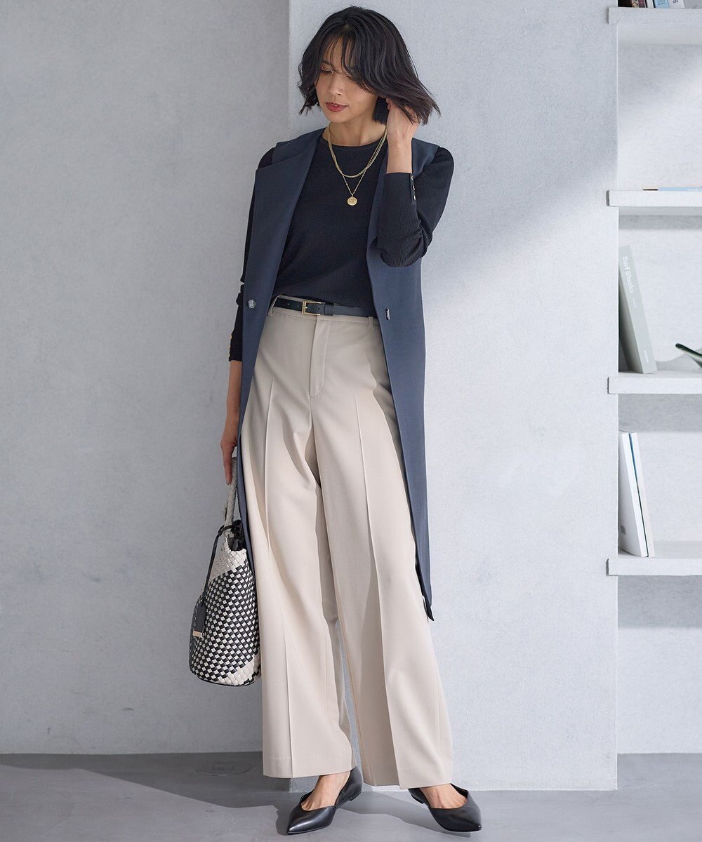 23区 パールモチーフ付 パンプス 