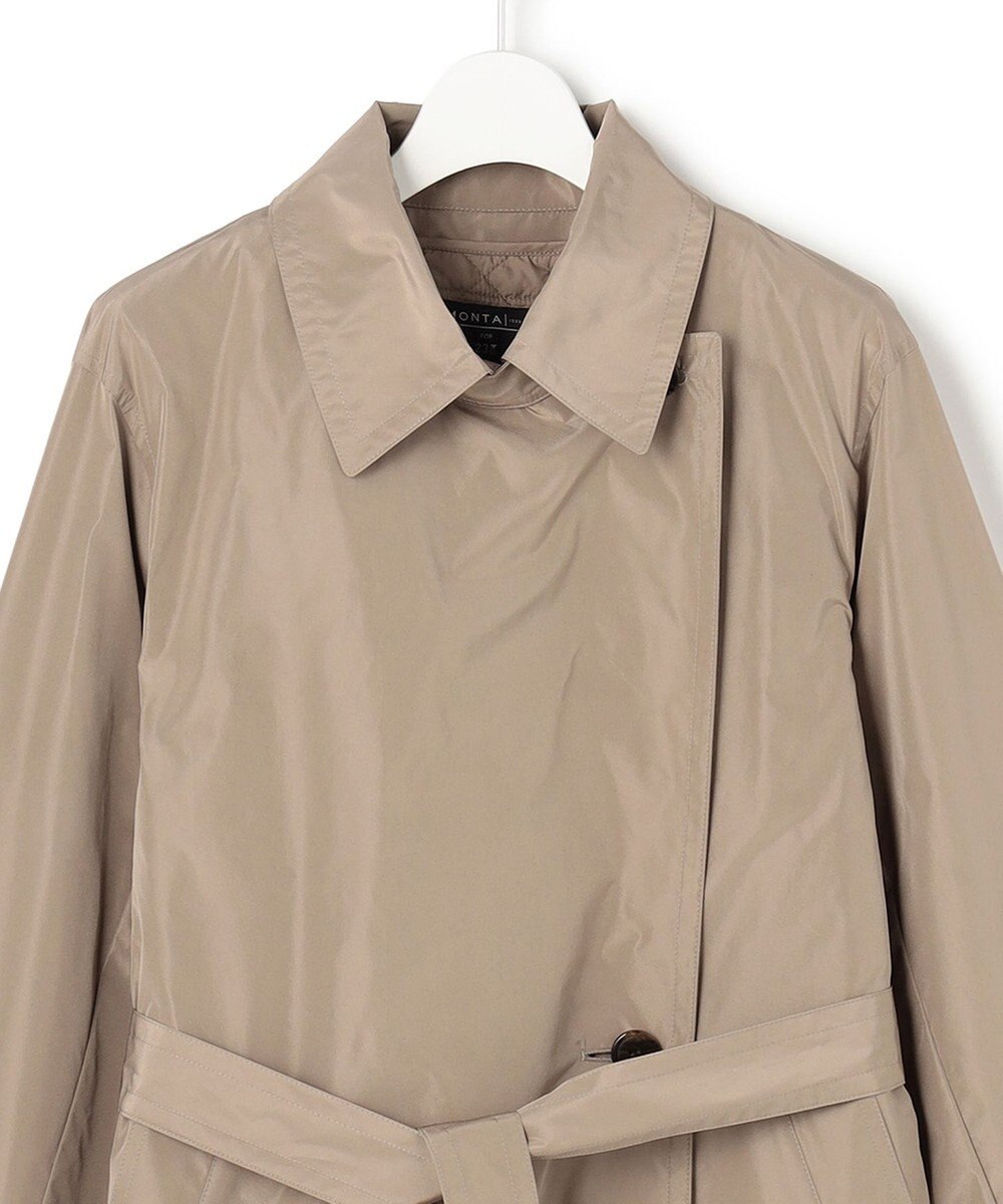 23区 【先行予約】LIMONTAハイカウントメモリータフタ ライナー付き アウター 