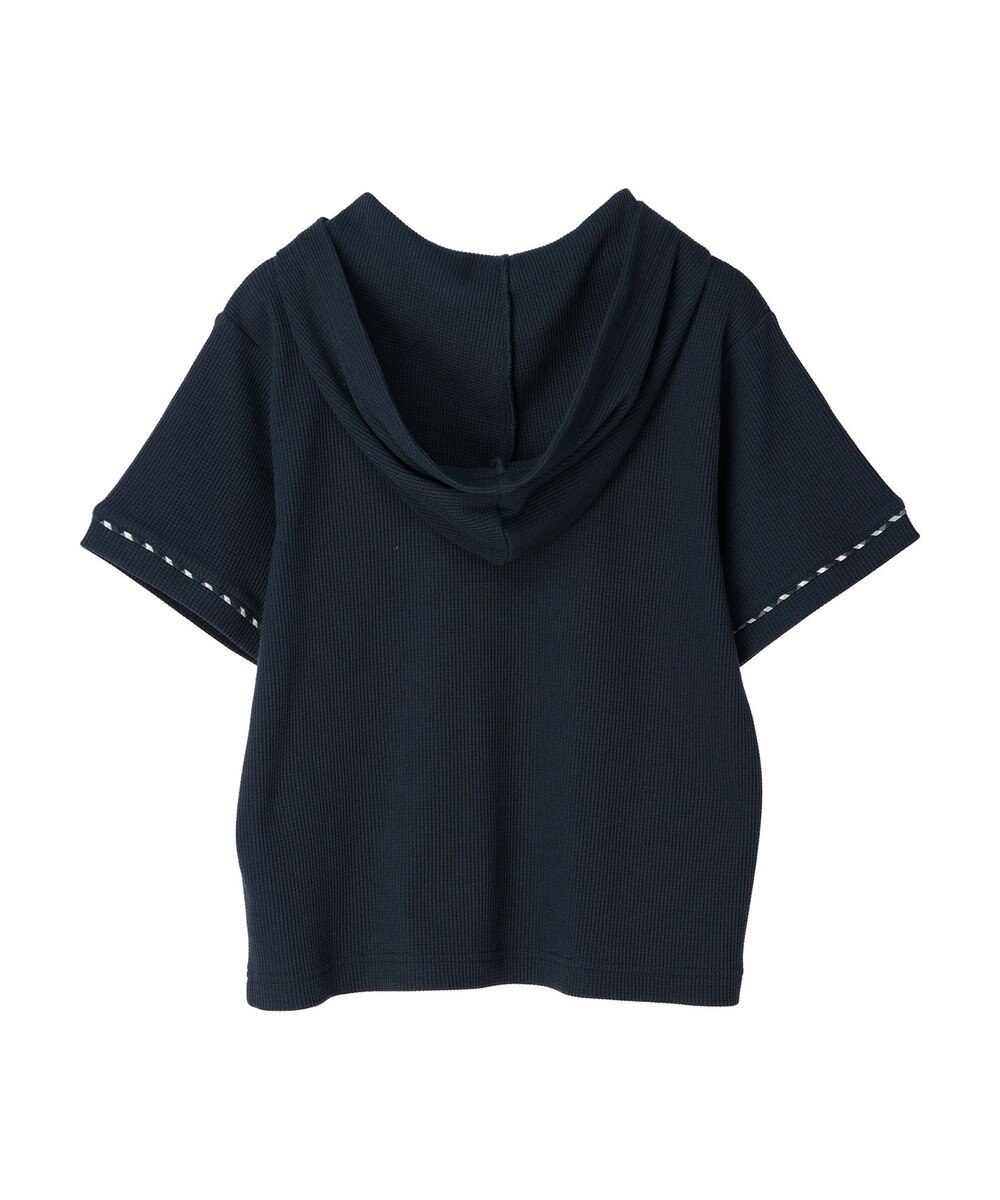 Green Parks チェックポイントワッフルプルオーバー 