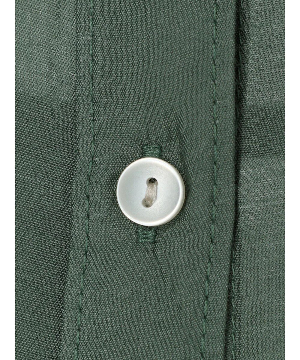 Green Parks レギュラー前後差シアーシャツ 