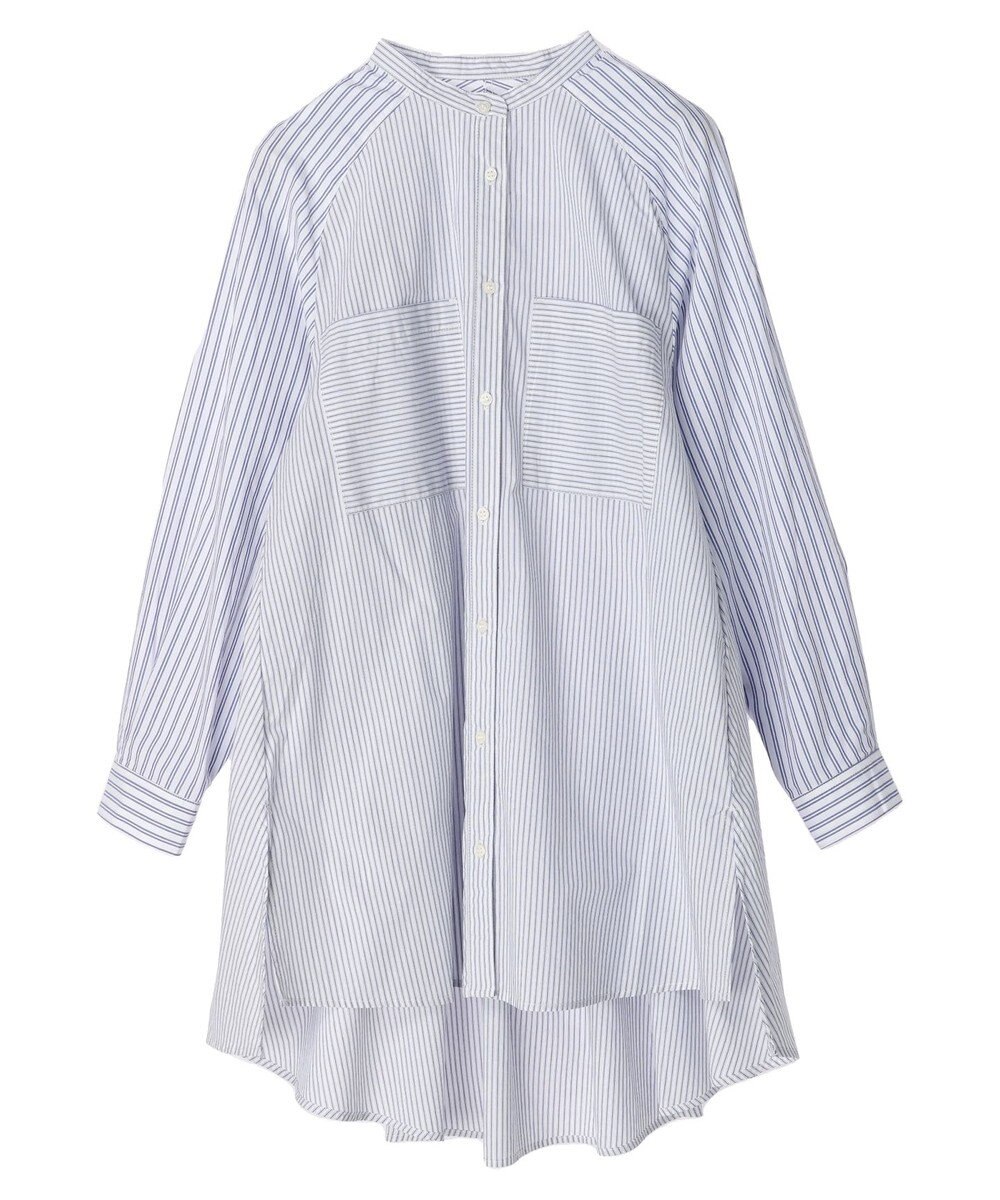 AMERICAN HOLIC ラグランＷポケットオーバーシャツチュニック 