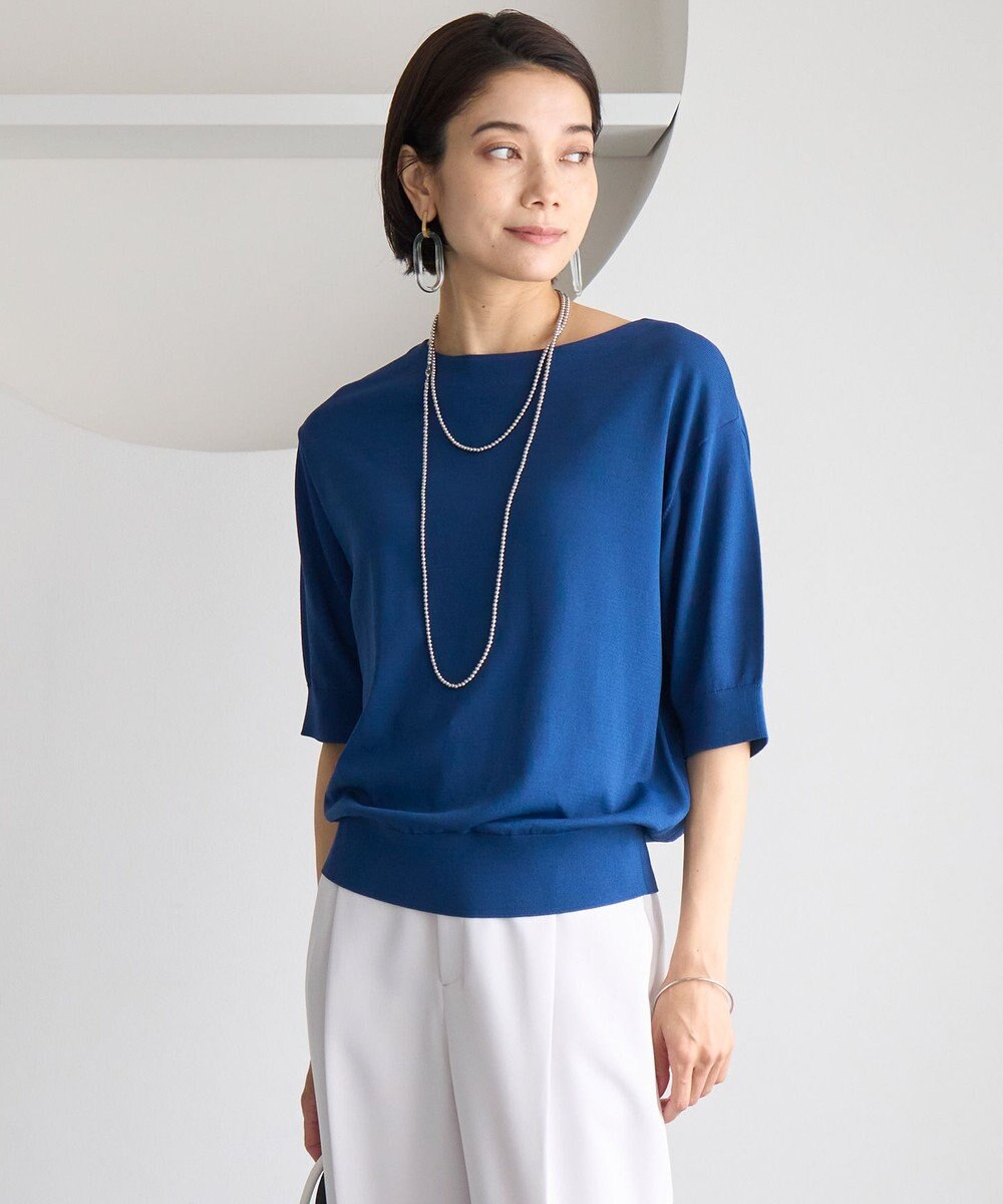 UNFILO スゴ機能 パフスリーブニット 