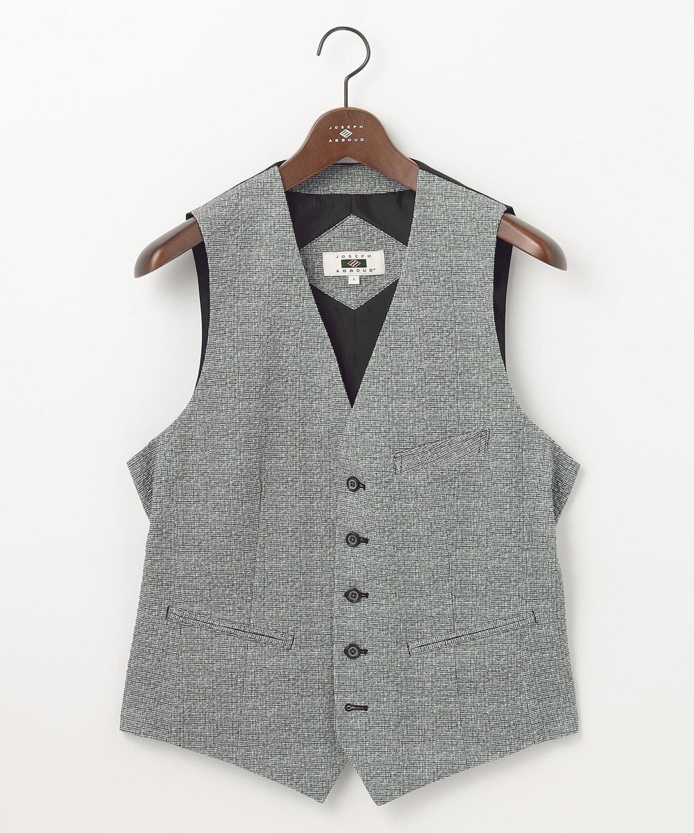 JOSEPH ABBOUD 【ストレッチ・洗える・軽量・防しわ・速乾・エコ撥水】ライトウェーブ ベスト 