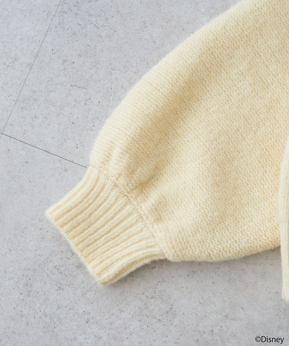 earth music&ecology 【予約】Disney/ミッキーコード刺繍ニットプルオーバー 