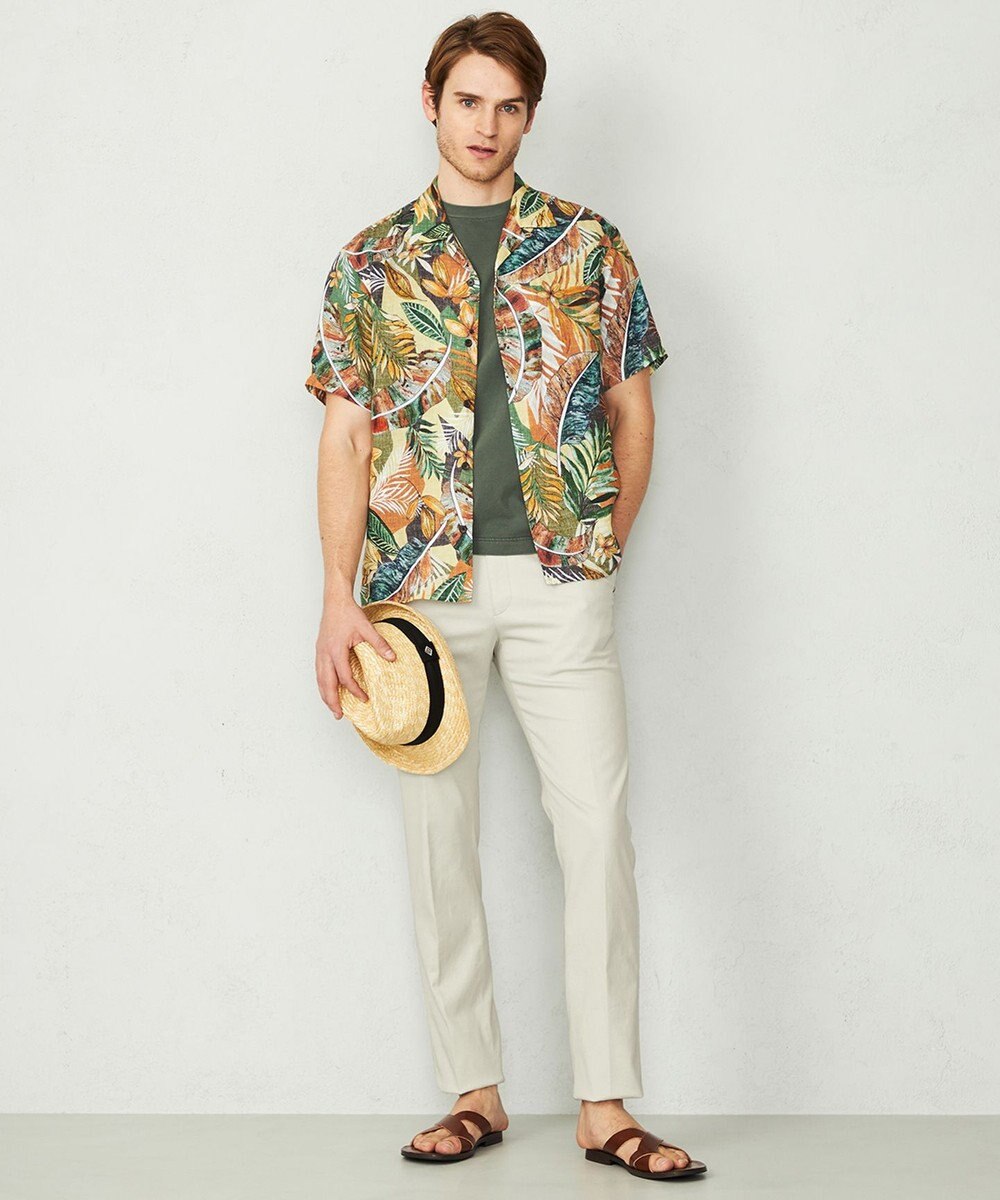 JOSEPH ABBOUD 【オーガニックコットン】ハイパワーカルゼ パンツ 