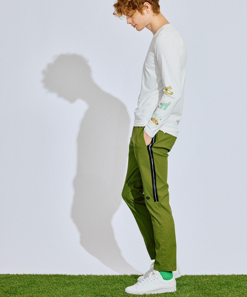 PW CIRCULUS 【虫よけ加工】【MEN】ブランドロゴ ショートソックス  ゴルフ 