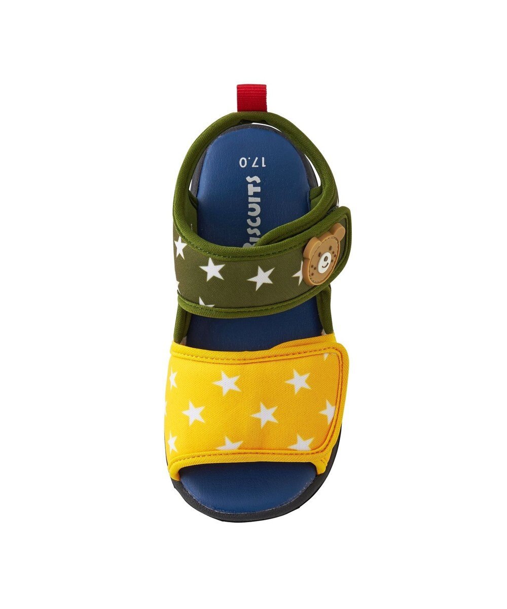 MIKI HOUSE HOT BISCUITS 【14-19cm】 ジャージ素材サンダル 