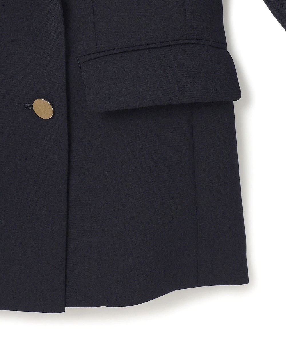 BEIGE， 【洗える・大人百花 春号掲載】JASMINE / ゴールドボタンダブルジャケット 