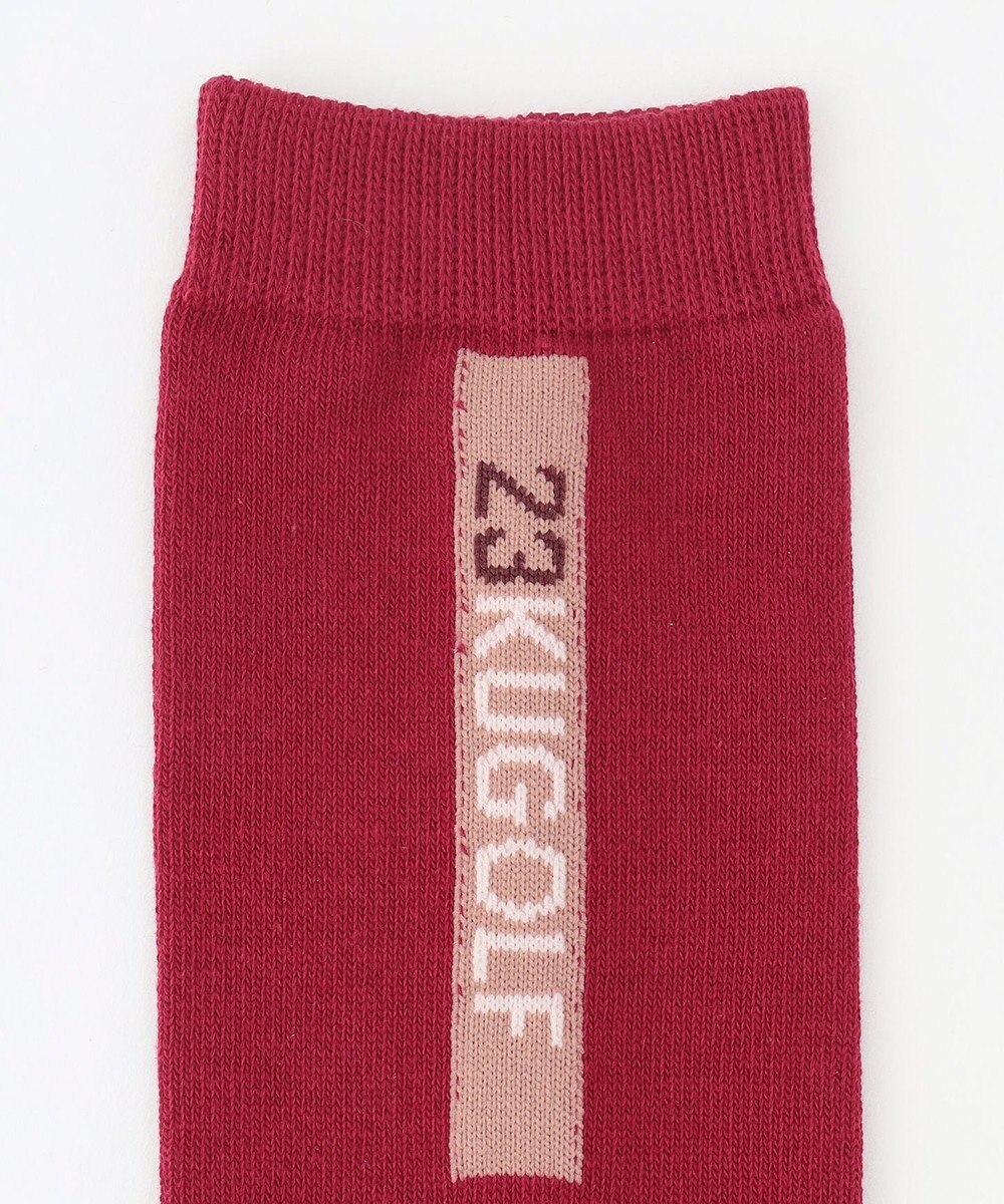 23区GOLF 【WOMEN】ロゴハイソックス 