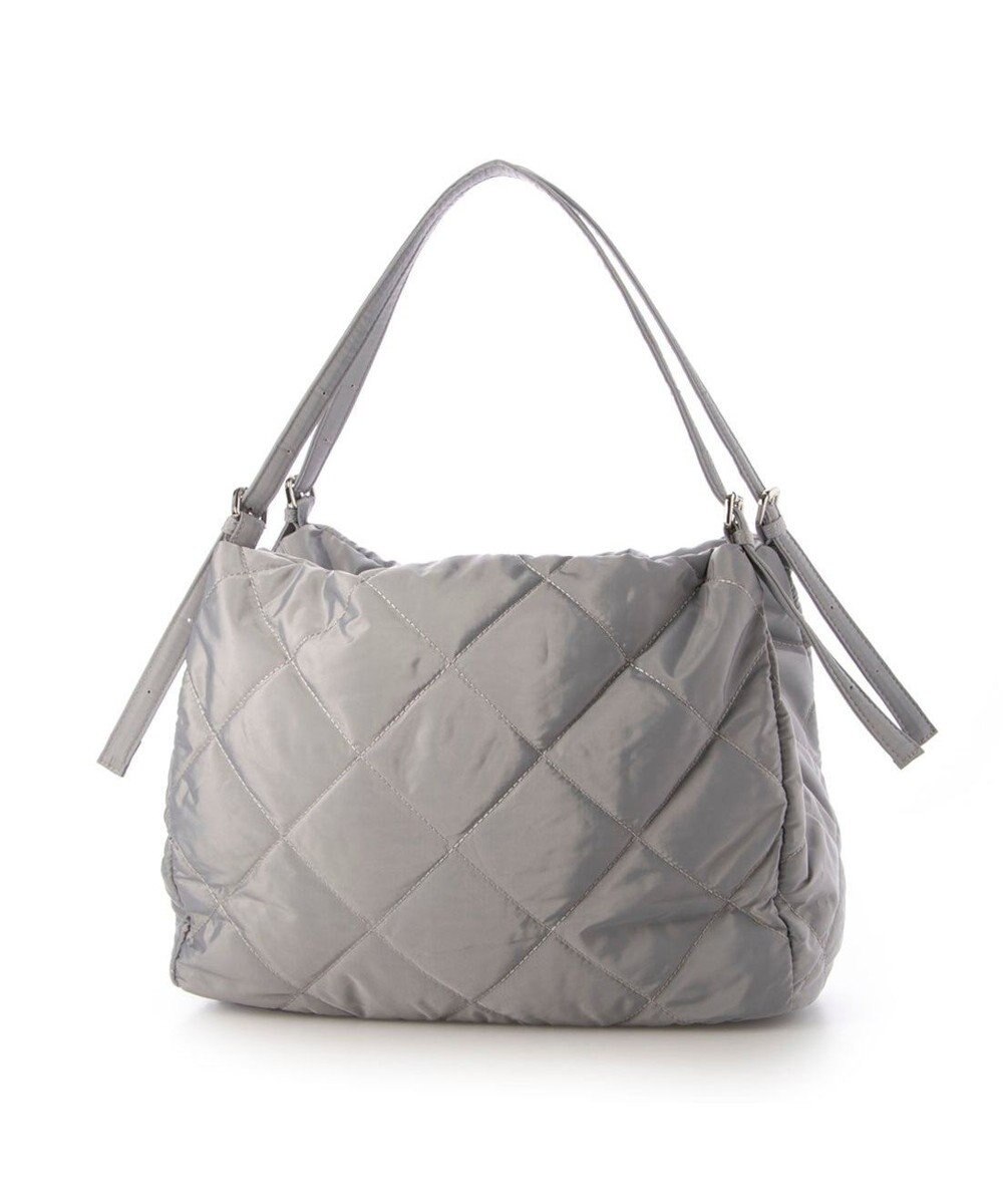 UNBILLION カシュカシュ cachecache / ナイロンキルティング2本手ホーボーバッグ 