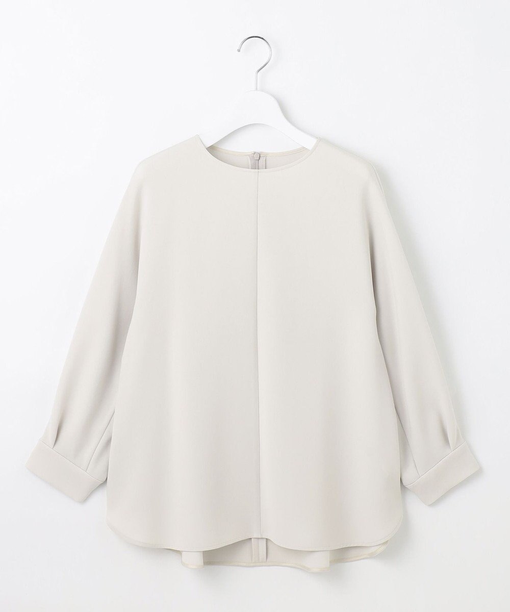 自由区 L 【17号サイズまで展開・カタログ掲載・セットアップ対応】トリアセダブルクロス ブラウス 