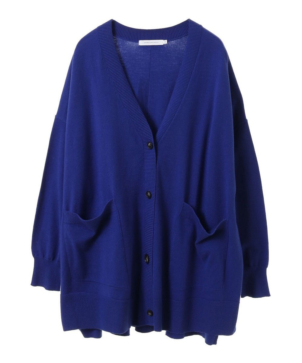 AMERICAN HOLIC バイパチＶネックワイドニットカーディガン 