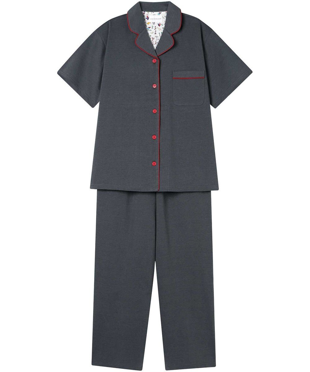une nana cool 【綿混】アルティメットエアー天竺半袖パジャマ MADE WITH LIBERTY FABRIC 