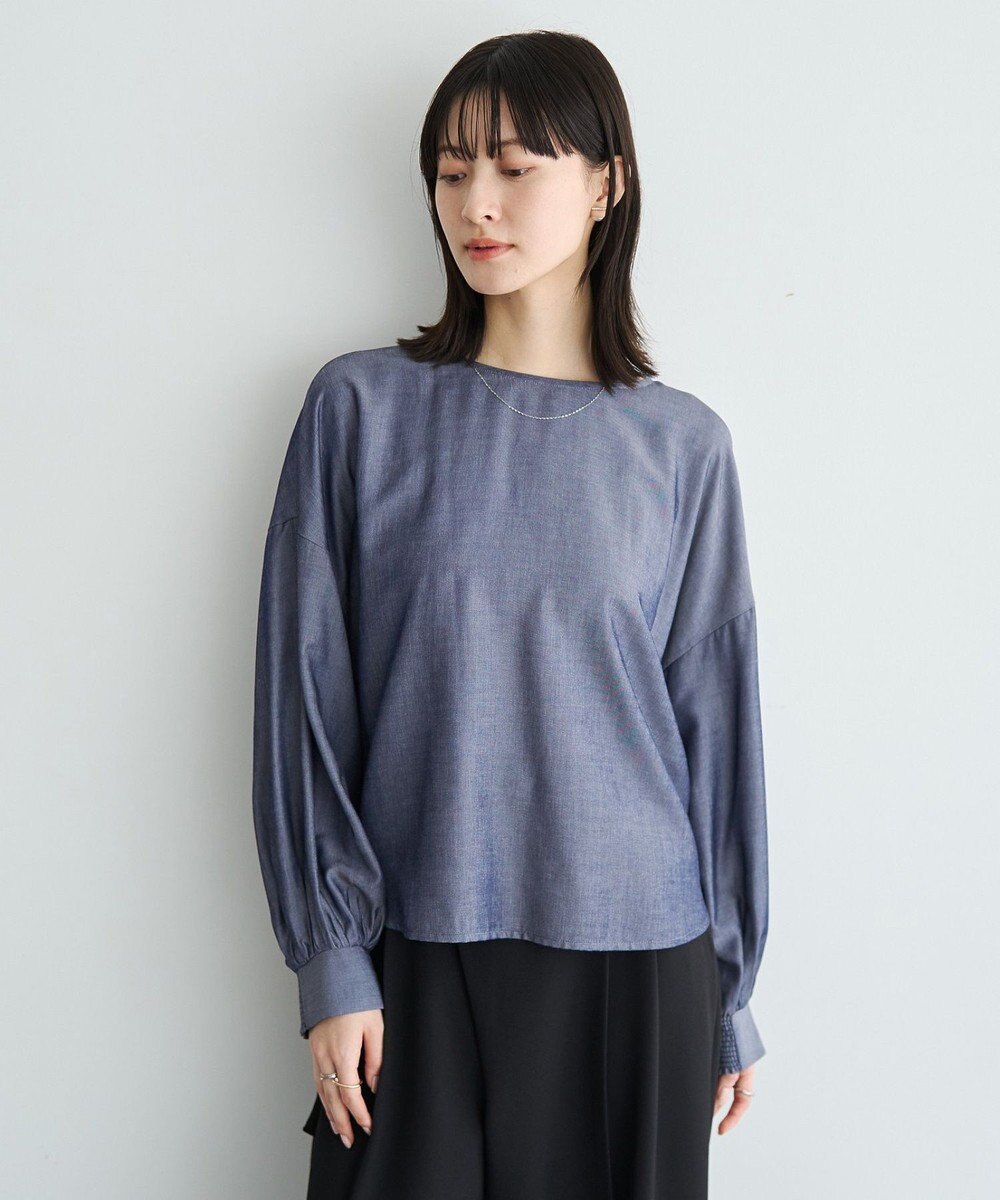 YECCA VECCA 2wayボリューム袖ブラウス 