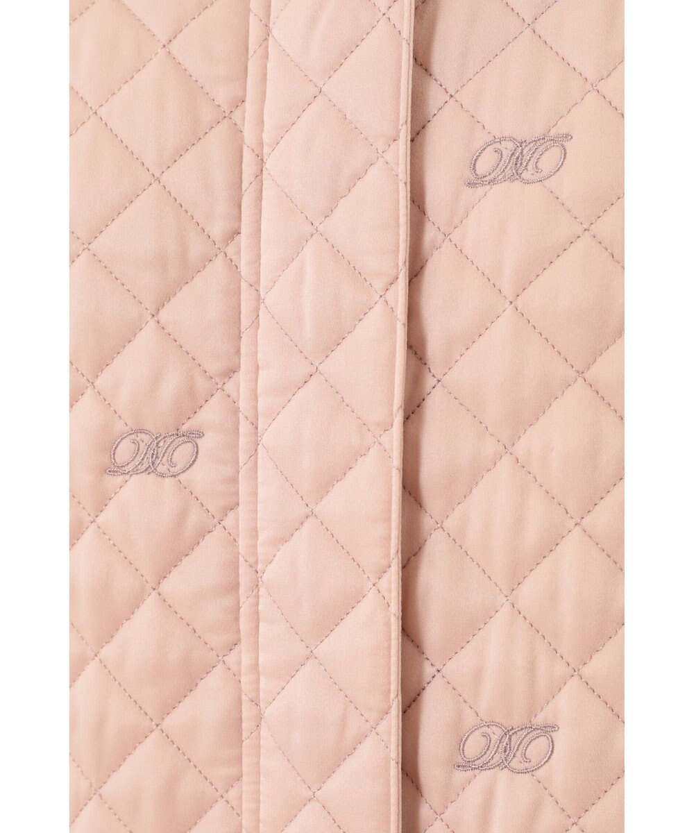 DAKS スウェードキルトコート 