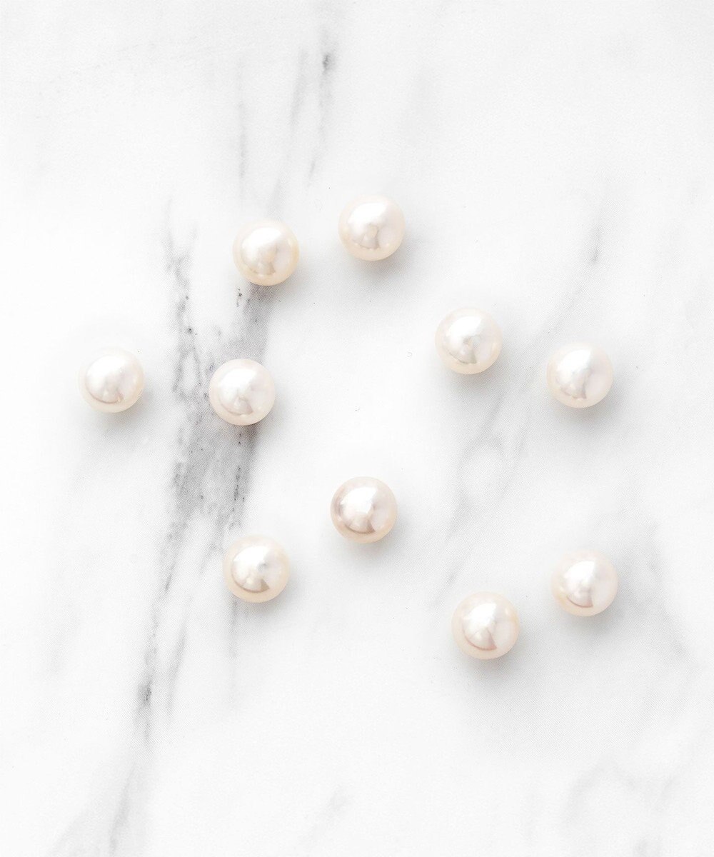 TOCCA 【WEB限定】NOBLE PEARL PIERCED EARRINGS K18淡水パール ピアス 
