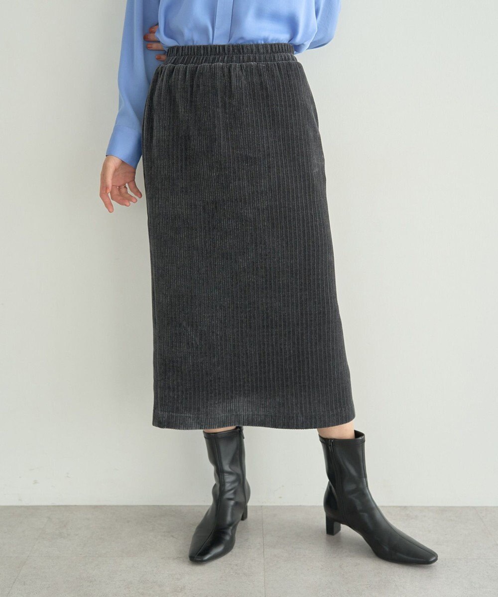 YECCA VECCA コーデュロイナロースカート 
