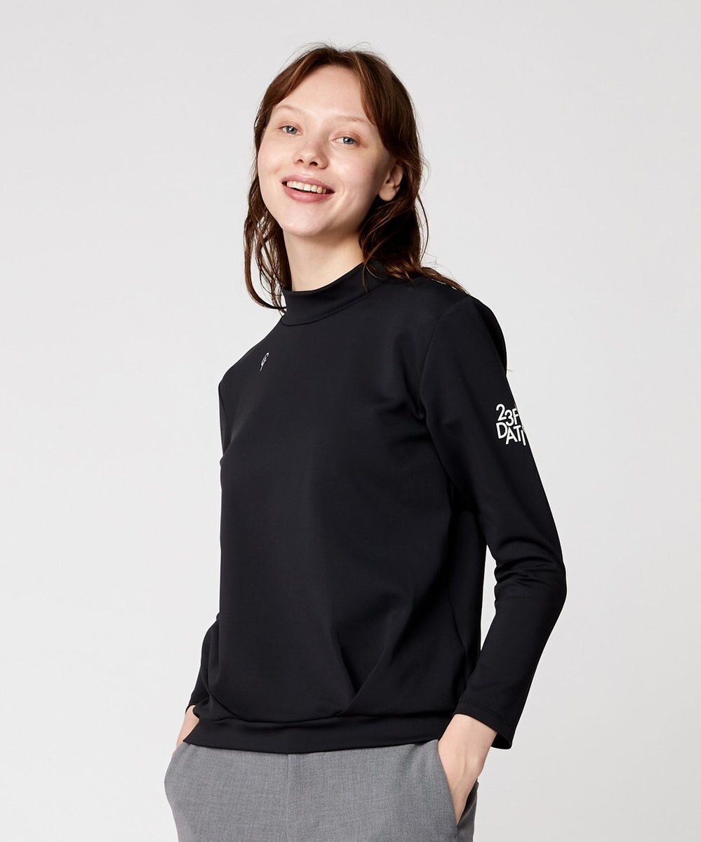23区GOLF カラバリ豊富な8色展開【23Fondation/WOMEN】長袖 モックネックシャツ 