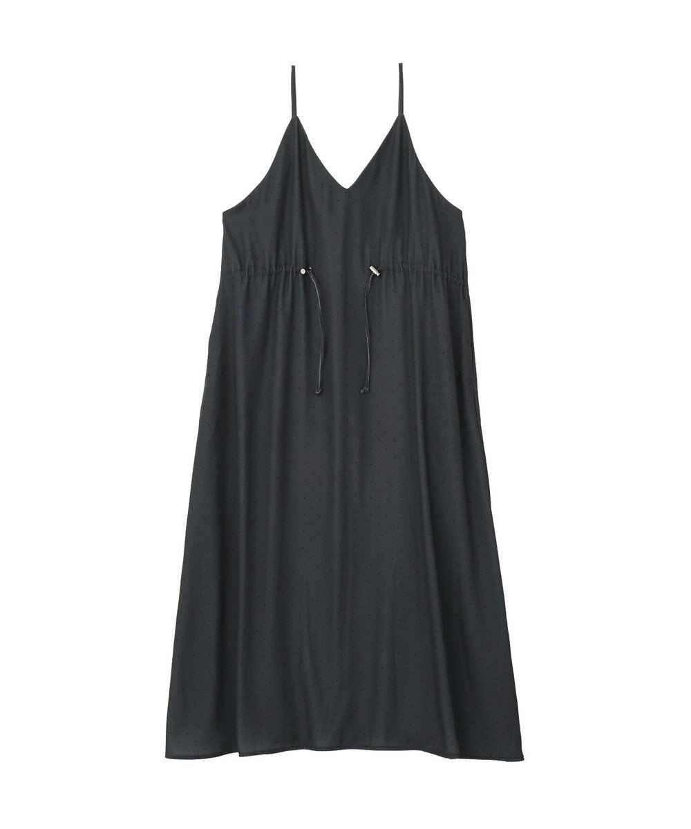AMERICAN HOLIC サイドシャーリングVネックドットキャミワンピース 