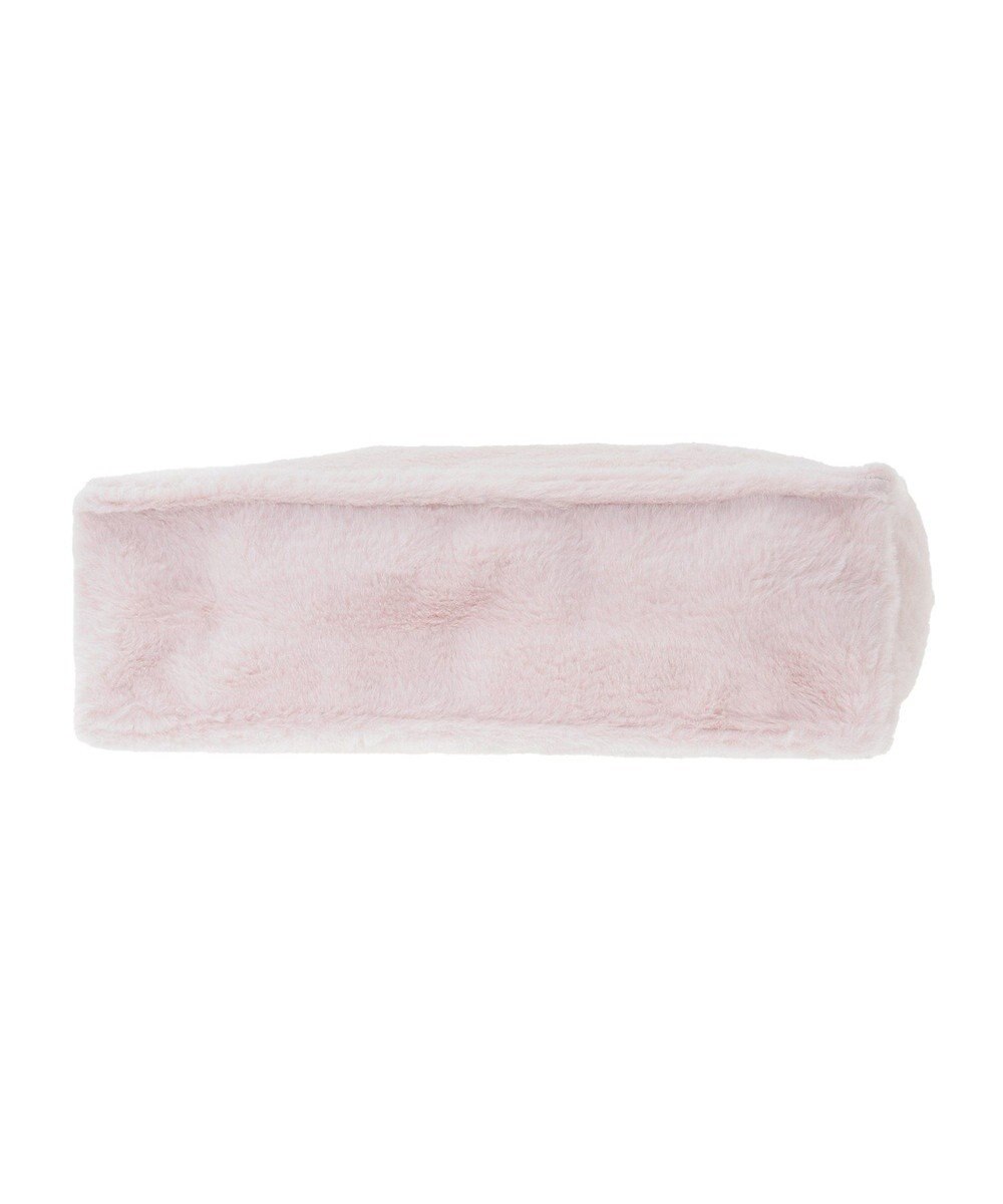 Maison de FLEUR ファーブランドロゴ刺繍スクエアトートバッグ 