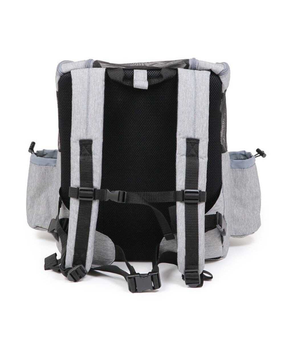 PET PARADISE J.PRESS マルチリュック グレー （M ）L ハグ＆キャリー 小型犬 