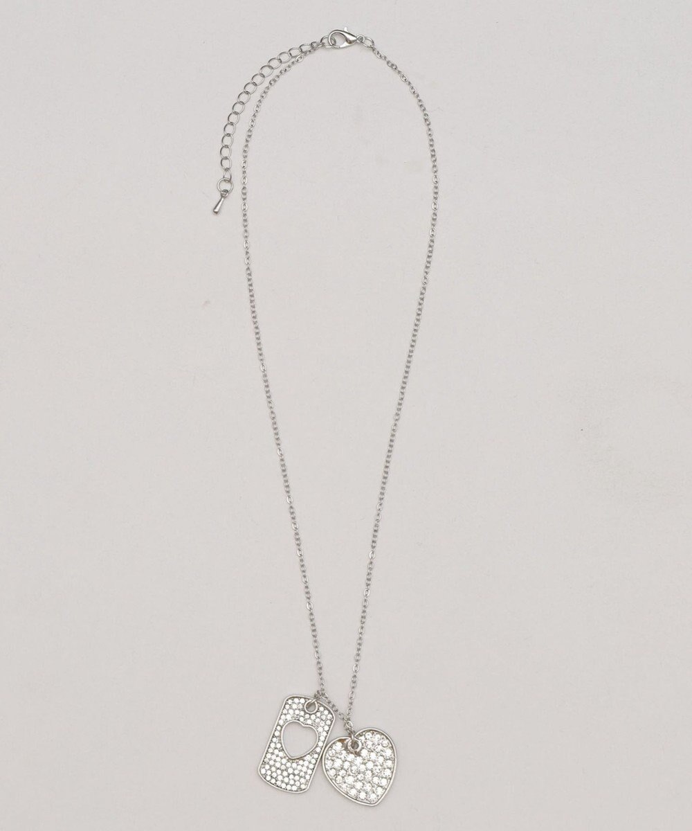 WEGO Lラインストーンダイカットネックレス 