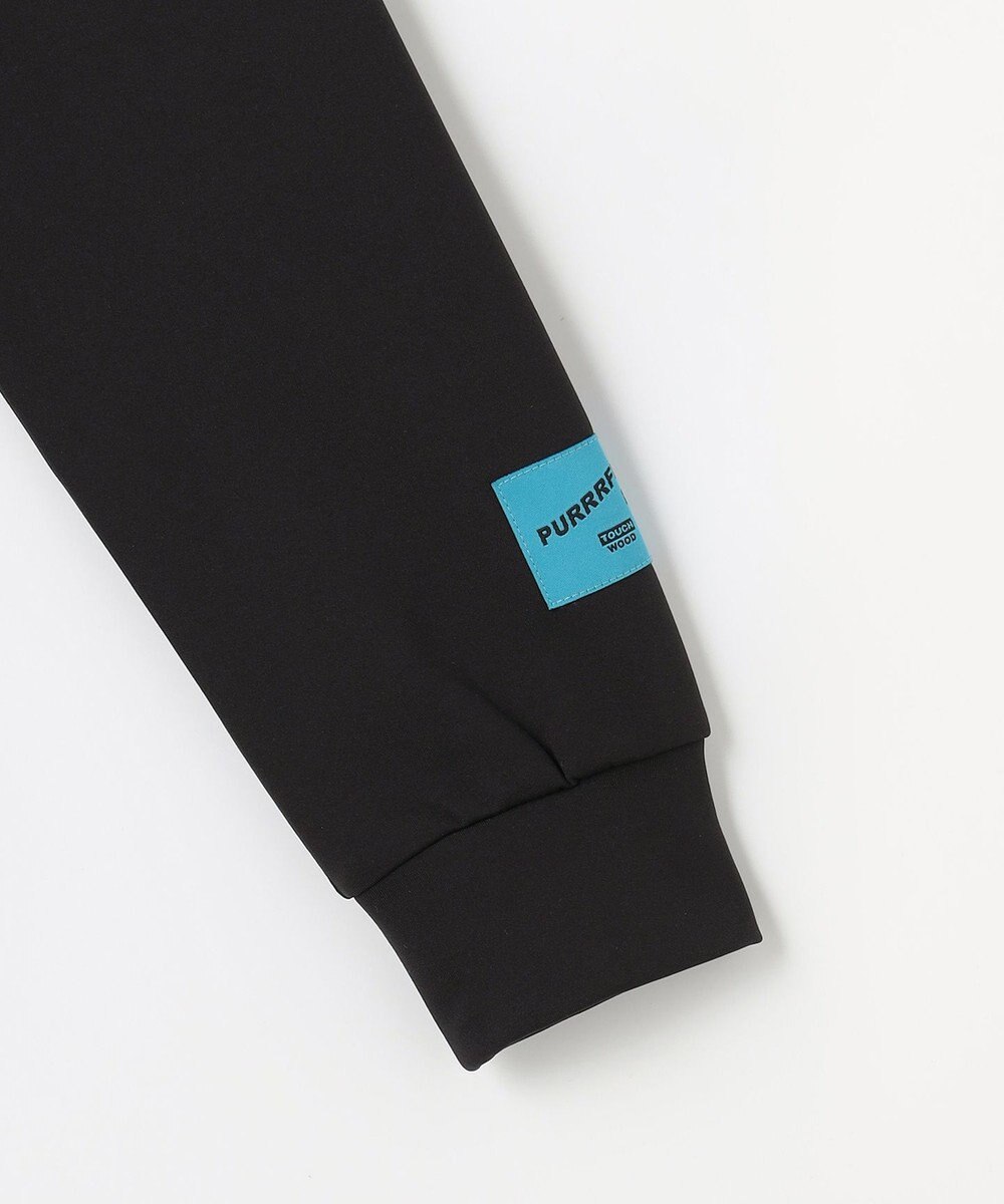 PW CIRCULUS 【裏起毛であたたか】【WOMEN】CATモチーフ  裏起毛ロングスリーブモックネックT   ゴルフウェア レディース 