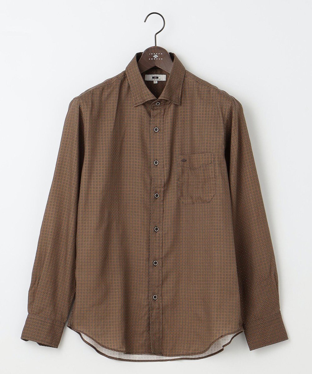 JOSEPH ABBOUD 【サスティナブル素材】小紋プリント シャツ 