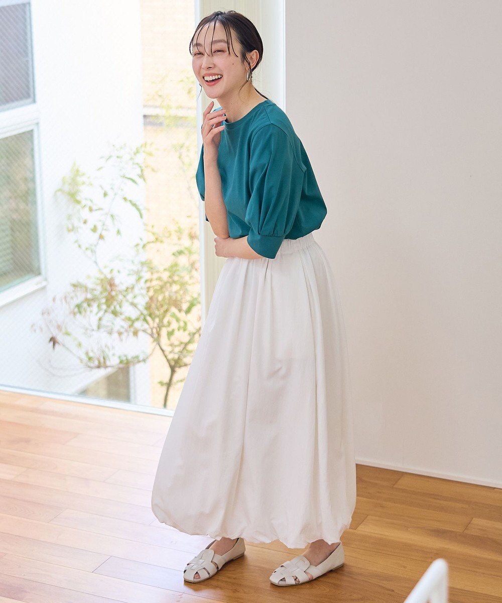 ANY L パフスリーブカットソー 