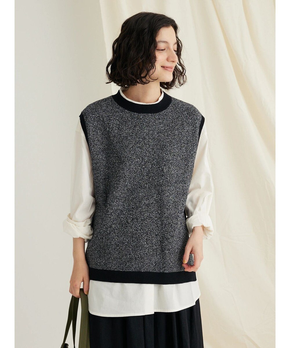 CRAFT STANDARD BOUTIQUE リンクス編みニットベスト 