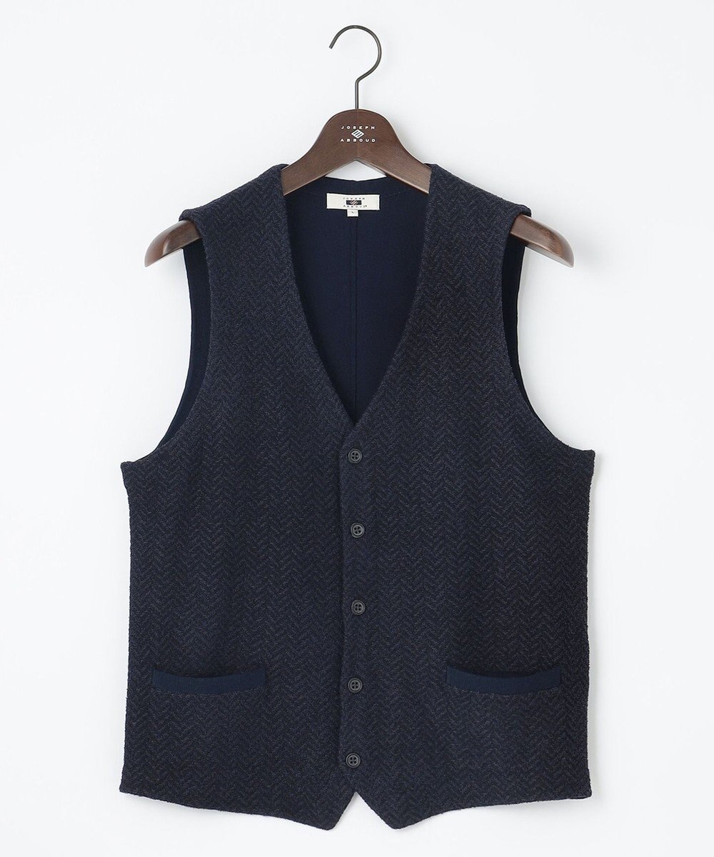 JOSEPH ABBOUD 【軽量/イージーケア】 KARL KARL ニット ベスト 