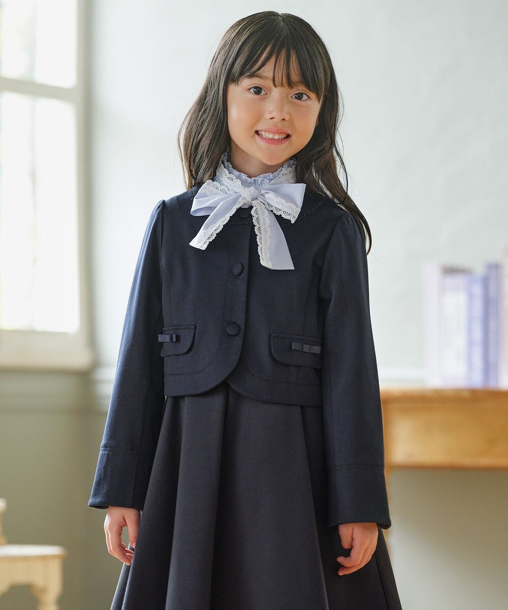 組曲 KIDS 【110-140㎝】ノーカラー ジャケット 