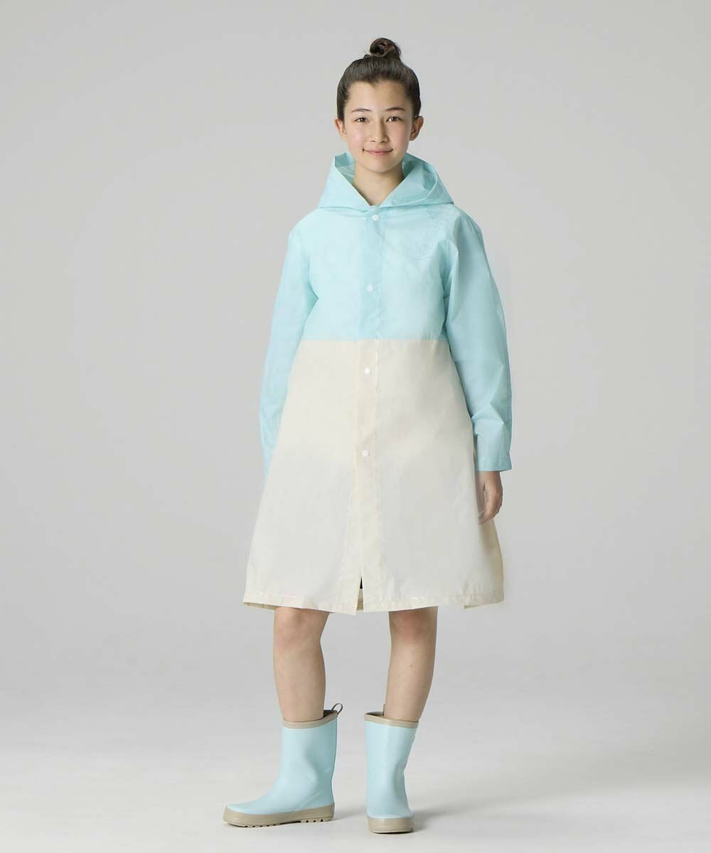 BEAMS SCHOOL シームレスレインコート 