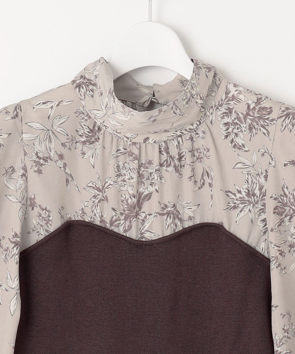 Feroux 【古畑星夏さん着用・3WAY】ビスチェコンビフラワープリント ワンピース 