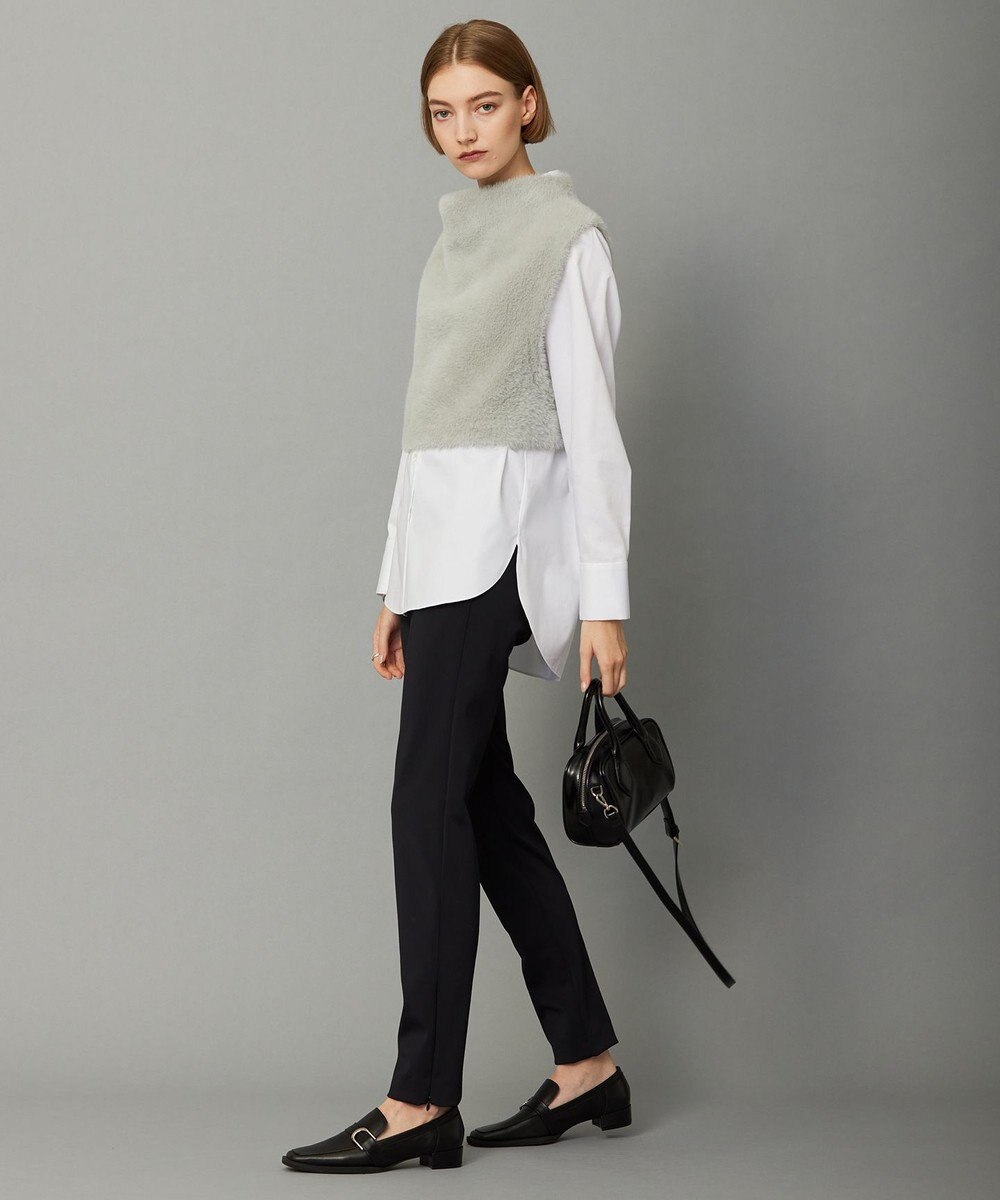 ICB ヘアリーショートジレ 