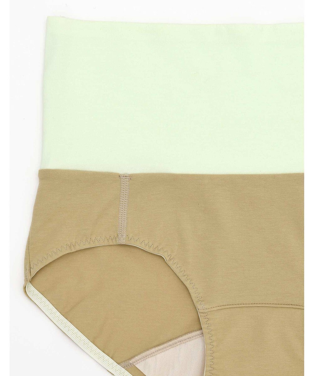 une nana cool 綿ベア天竺 カラーブロッキング サニタリーショーツ 