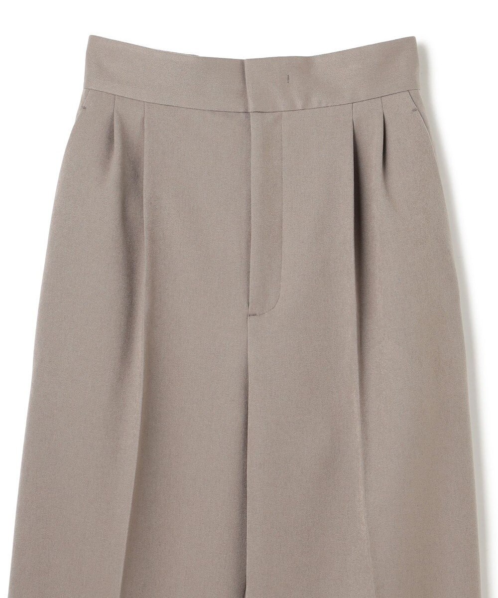 uncrave プルーフウールライクツイル ワイドパンツ 